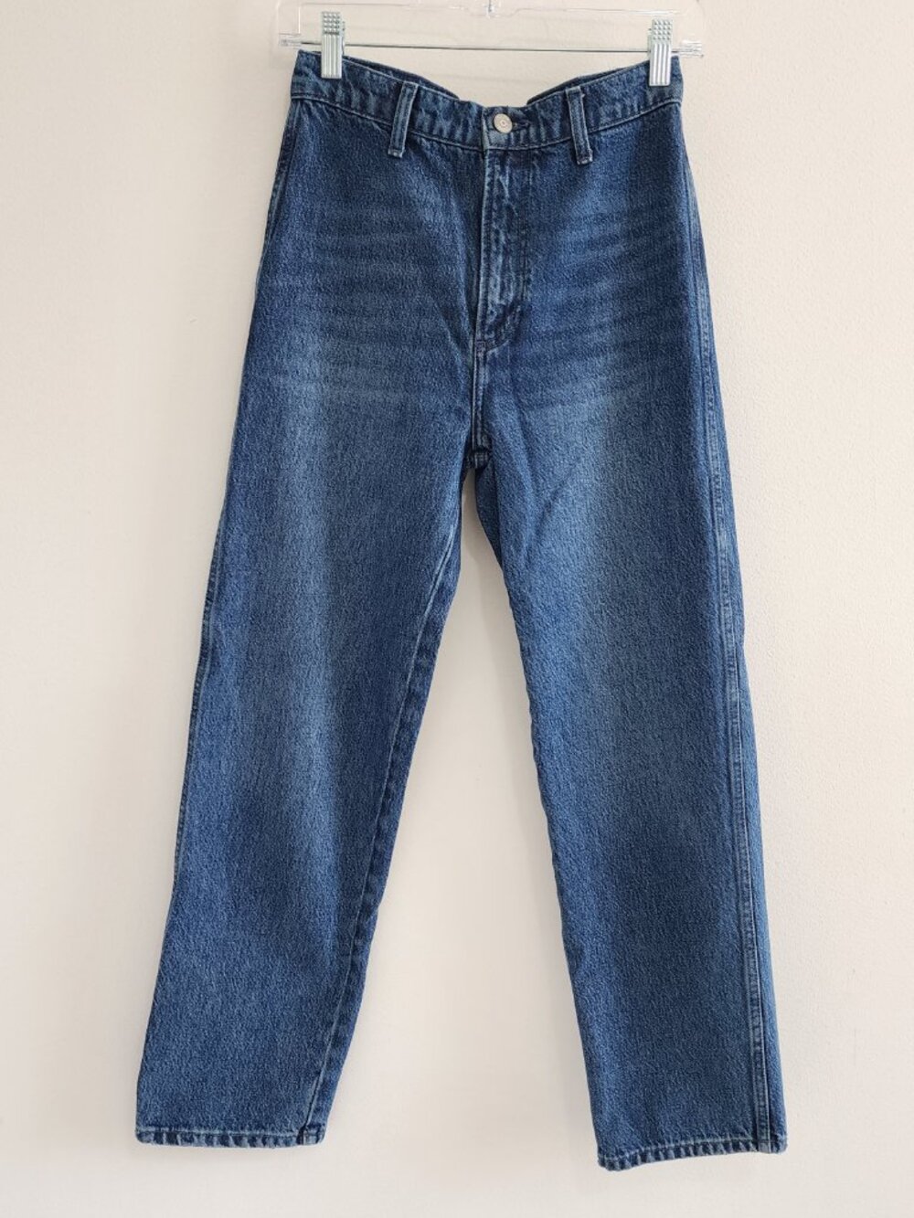 Boyish Jeans Straight Leg High Rise Womens 26 Medium Wash